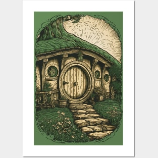 Bag End - Hobbiton - The Shire Posters and Art